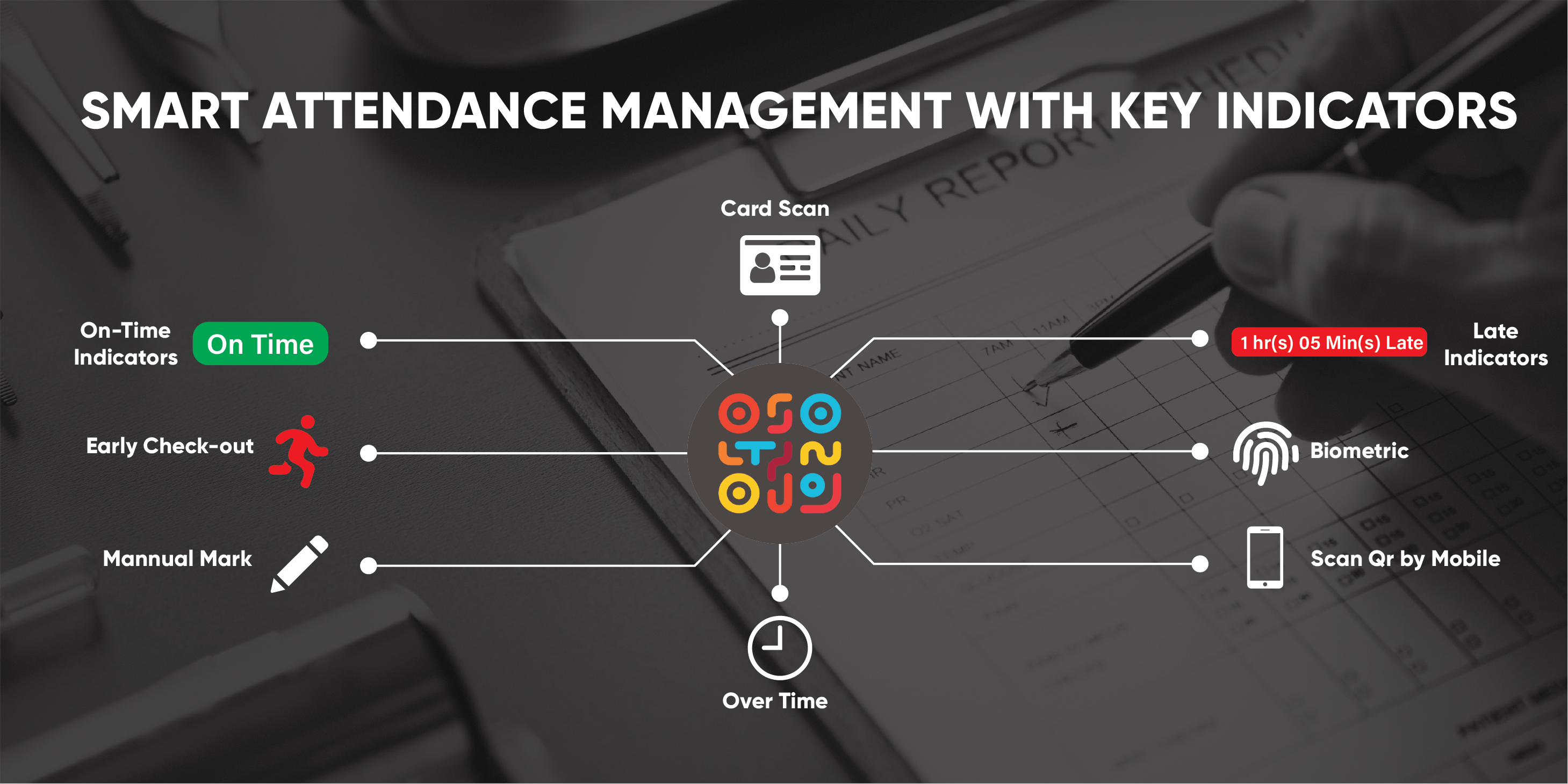 Smart Attendance Management with Key Indicator